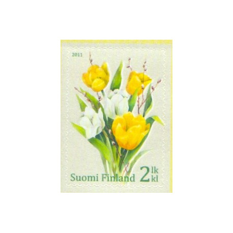 Finland. 2011. Tulipanbuket. AFA nr. 2104 **      , stemplet postfrisk