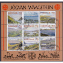 Færøerne 2005. Landskabsmaleren Jógvan Waagstein AFA nr. 526-34 miniark postfrisk