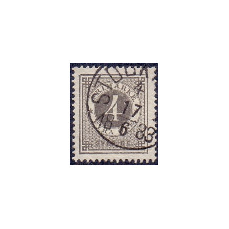 Sverige. 1872. Ringtype 4 Øre. AFA nr. 18 **, postfrisk stemplet FDC st,