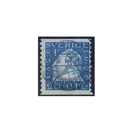 Sverige. 1920. Kong Gustav II. AFA nr. 137 **  postfrisk stemplet FDC st,