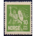 Norge. 1930. Olav den Hellige. 10 Øre. AFA nr. 155 **  st. stemplet postfrisk