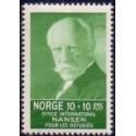 Norge. 1936. Nansen I 10+10 Øre. AFA nr. 172 ** st. stemplet postfrisk