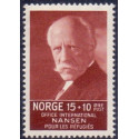Norge. 1936. Nansen I 15+10 Øre. AFA nr. 173 ** st. stemplet postfrisk