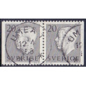 Sverige. 1957. Ny gravering. AFA nr. 437Cv & 437Ch **   postfrisk stemplet FDC st,