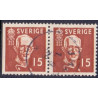 Sverige. 1938, Kong Gustav V. 80 År. AFA nr. 255Ch & 255B **   postfrisk stemplet FDC st,