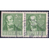Sverige. 1939. P.H. Ling, 5 Øre, AFA 258Cv & 258B **  postfrisk stemplet FDC st,