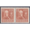 Sverige. 1939. Linné 15 Øre. AFA 261B & 261Ch **  postfrisk stemplet FDC st,