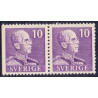 Sverige. 1939-41. Kong Gustav V. 10 Øre. AFA 265Cv & 265B **  postfrisk stemplet FDC st,