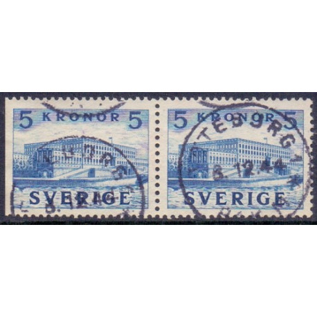 Sverige. 1941. Stokholm slot 5 Kr, AFA nr. 291Cv & 291 **   postfrisk stemplet FDC st,