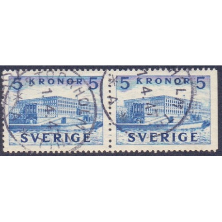 Sverige. 1941. Stokholm slot 5 Kr, AFA nr. 291 & 291Ch **  postfrisk stemplet FDC st,