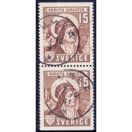 Sverige. 1941. Skt. Birgitta. AFA nr 294Co & 294Cn **   postfrisk stemplet FDC st,