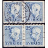 Sverige. 1954. Farve og suppleringsværdier, 2 vinkelsider, AFA nr. 397Dvo & 397Dhn ** (2)   postfrisk stemplet FDC st,