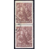 Sverige. 1961. Carl Gustaf Pilos, i lodret par. AFA nr. 477Co/Cn **  postfrisk stemplet FDC st,
