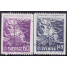 Sverige. 1965. UIT 100 år. 60 Øre-1,40 kr.  AFA nr. 540-41 **     postfrisk stemplet FDC st,