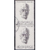 Sverige. 1965. Prins Eugen. 40 Øre-1 kr.  AFA nr. 542-43 **     postfrisk stemplet FDC st,