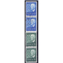 Sverige. 1967. Kong Gustav VI,  AFA nr. 600Co-601ch ** (2 par)   postfrisk stemplet FDC st,