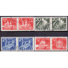 Sverige. 1966. Skibsmotiver 10-40 Øre. AFA nr 566Cv-6571Ch ** (4 par)  postfrisk stemplet FDC st,