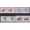 Sverige. 1967. Posthistorie og natur,  AFA nr. 596Co-599Ch ** (4 par)    postfrisk stemplet FDC st,