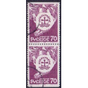 Sverige. 1968. Kirkernes Verdensråd, AFA nr. 618Co & 618Cn **  postfrisk stemplet FDC st,