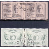 Sverige. 1969. Nobelpristager 1909, AFA nr. 668Cv-669Ch ** (2 par)    postfrisk stemplet FDC st,