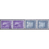 Sverige. 1970. Nobelpristagere 1910. AFA nr. 703Co-704Cn ** (2 par)    postfrisk stemplet FDC st,