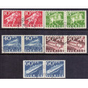 Sverige. 1972. STOCKHOLMIA 74, AFA nr. 777Cv-81Ch ** (5 par)     postfrisk stemplet FDC st,
