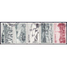Sverige. 1973. Turistmotiver. 5 stribe. AFA nr. 800-04 **     postfrisk stemplet FDC st,