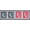 Sverige. 1974.. Kong Carl XVI, parstykke AFA nr. 858Cv-859Cn ** (2 par)    postfrisk stemplet FDC st,
