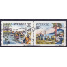 Sverige. 1975. Spejderbevægelsen i par. AFA nr. 930-31 **    postfrisk stemplet FDC st,