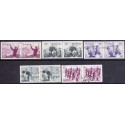 Sverige. 1978. Frie kristne samfund i parstykker. AFA nr. 1023Cv-1027Ch ** (5 par)     postfrisk stemplet FDC st,