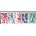 Sverige. 1975. Offentlige tjenster i 5-stribe. AFA nr. 922-25 **    postfrisk stemplet FDC st,