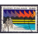 Finland. 1977. Paavo Ruotsalainens og Civil beskyttelse. AFA nr. 819-20 **    , postfrisk stemplet FDC