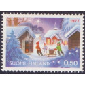 Finland. 1977. Julefrimærke. AFA nr. 824 **   , postfrisk stemplet FDC