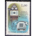 Finland. 1977. Telefonen 100 år. AFA nr. 828 **   , postfrisk stemplet FDC
