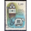 Finland. 1977. Telefonen 100 år. AFA nr. 828 **   , postfrisk stemplet FDC