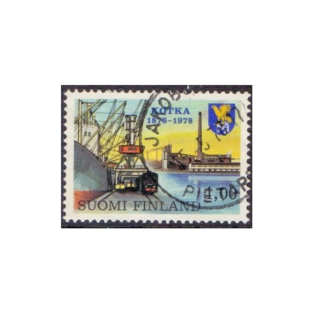 Finland. 1978. Kotkas 100 år. AFA nr. 829 **   , postfrisk stemplet FDC