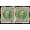 DWI. 1907-08. Kong Fred. VIII 5 bit. AFA nr 36 st. parstykke