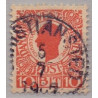 DWI. 1905. Kong Chr. IX. 10 bit. AFA nr 25 med perle på i i Christian st.