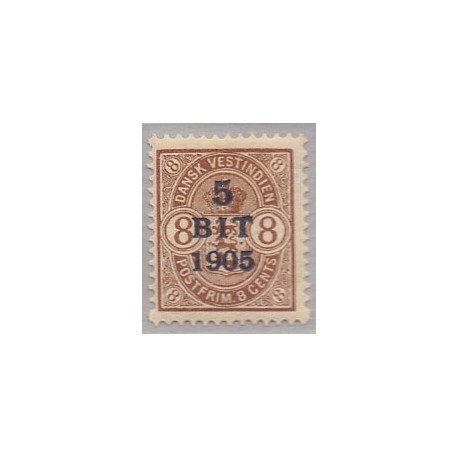DWI. 1905. Provisorier 5 BIT/8 c. AFA nr 35 **  /st.