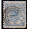 1864. 2 sk. blå. AFA nr. 11 st. **