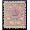 1864. 3 sk. Lilla. AFA nr. 12 **