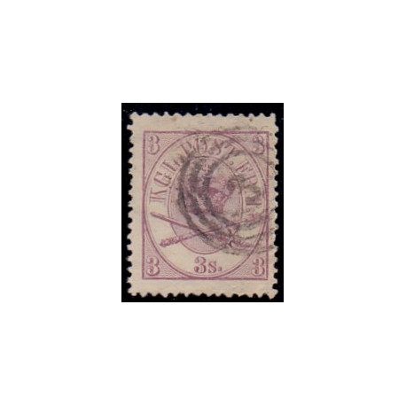 1864. 3 sk. Lilla. AFA nr. 12 **, st