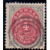 1871. 4 Sk. Grå/rød  AFA nr.18 **  st