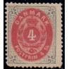 1871. 4 Sk. Grå/rød  AFA nr.18 **  st
