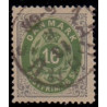 1871. 16 Sk. Grå/grøn.  AFA nr.20 st. **
