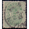 1882. Våbentype, 5 Øre, små hjørnetal. AFA nr. 32 postfrisk  Ubrugt Stemplet FDC
