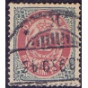 1875. To-farvede 12 øre AFA nr. 26ay, postfrisk  Ubrugt stemplet
