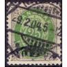1902-03. To-farvede 25 øre AFA nr. 29C, postfrisk Ubrugt stemplet