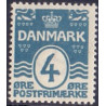 1905-06. Bølgelinietype, 4 Øre, AFA nr. 45, postfrisk    Ubrugt Stemplet FDC
