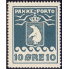 Grønland/Greenland 1915. 10 Øre. Blå . AFA nr.7I. postfrisk stemplet